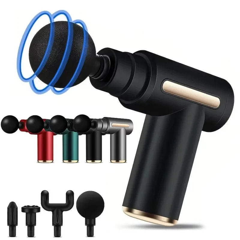 4 in 1  Portable Massage Gun