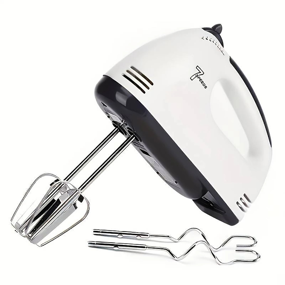 7-Speed Handheld Electric Mixer – Egg Beater & Dough Kneader for Baking & Cooking