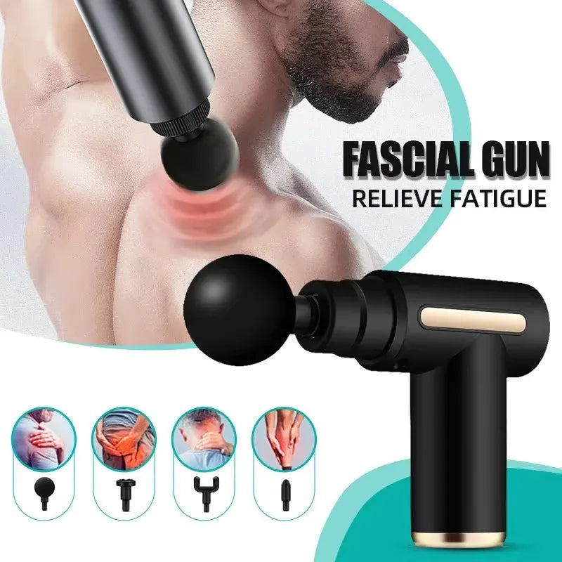 4 in 1  Portable Massage Gun