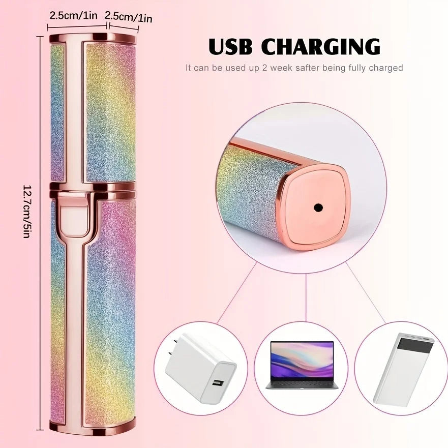 2-in-1 Rechargeable Eyebrow Trimmer
