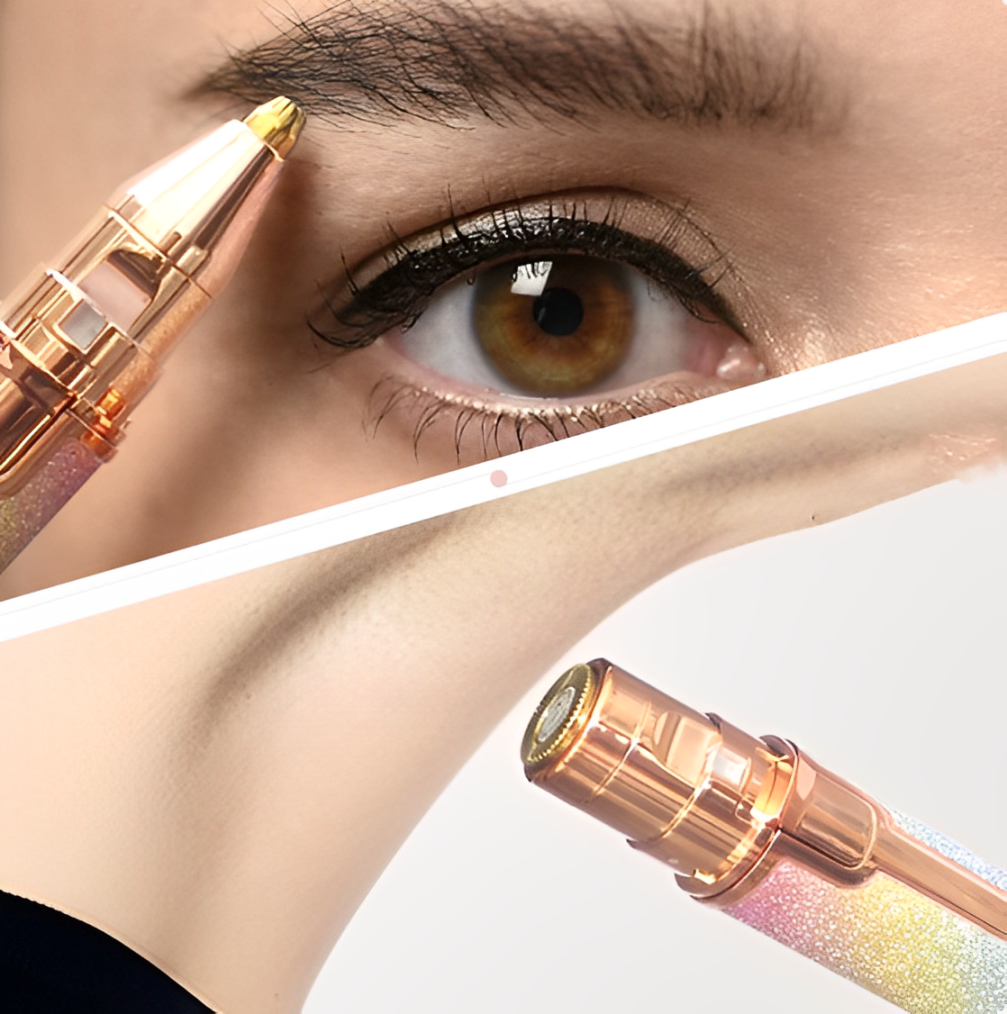 2-in-1 Rechargeable Eyebrow Trimmer