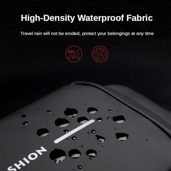 Anti-Theft Waterproof Sling Bag with USB Charging – Durable & Stylish for Travel
