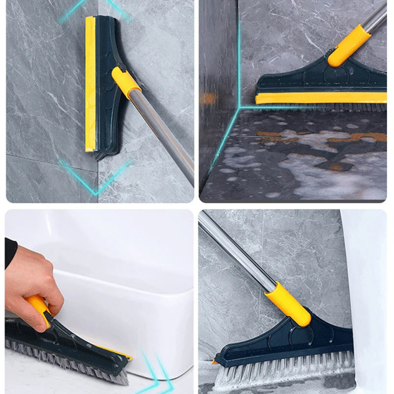 2-in-1 Floor Scrub Brush (Pack of 2)