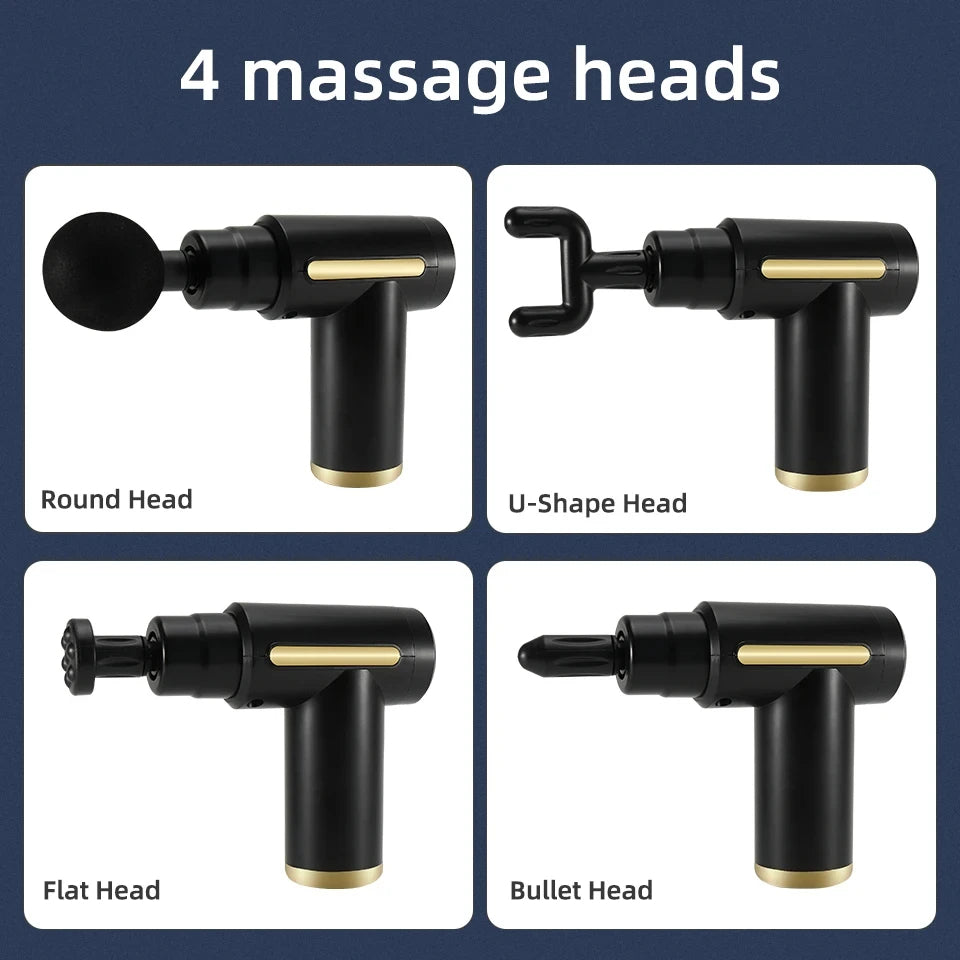 4 in 1  Portable Massage Gun