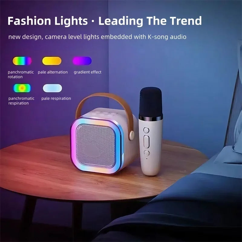 K12 Wireless Karaoke Speaker with Bluetooth & RGB Lights