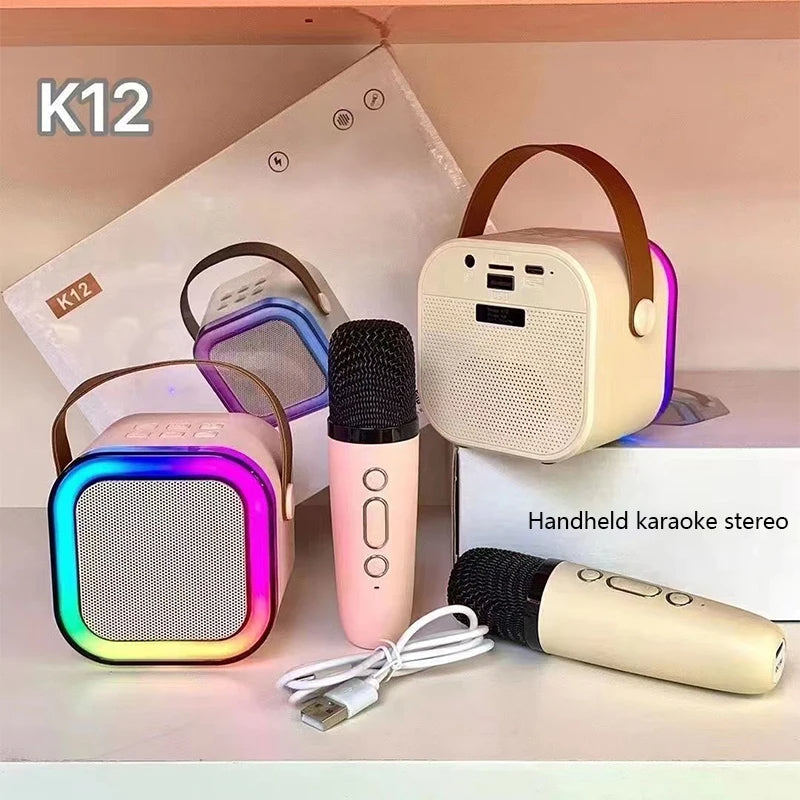 K12 Wireless Karaoke Speaker with Bluetooth & RGB Lights