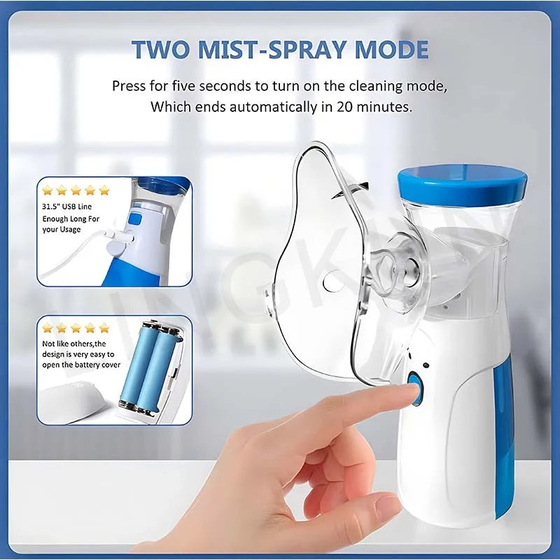 Portable Handheld Nebulizer