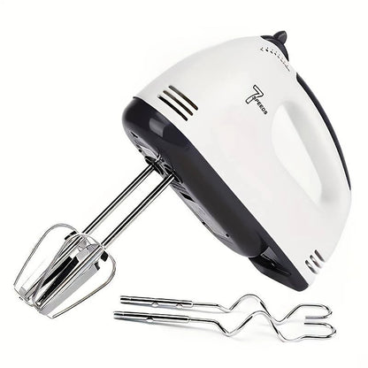 7-Speed Handheld Electric Mixer – Egg Beater & Dough Kneader for Baking & Cooking