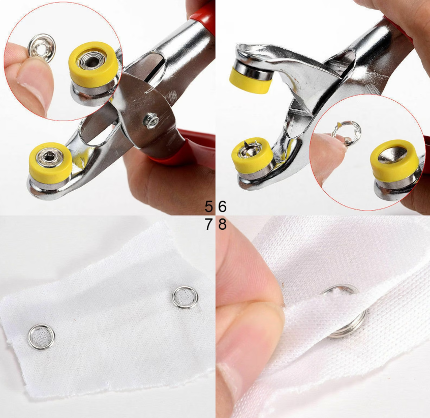 Metal Snap Button Plier – 50 Pcs Button
