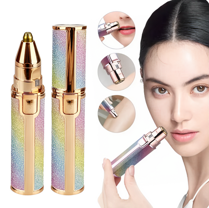 2-in-1  Rechargeable Eyebrow Trimmer