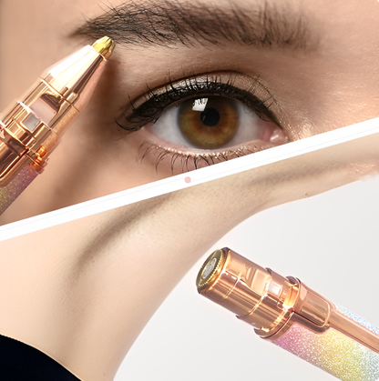 2-in-1  Rechargeable Eyebrow Trimmer