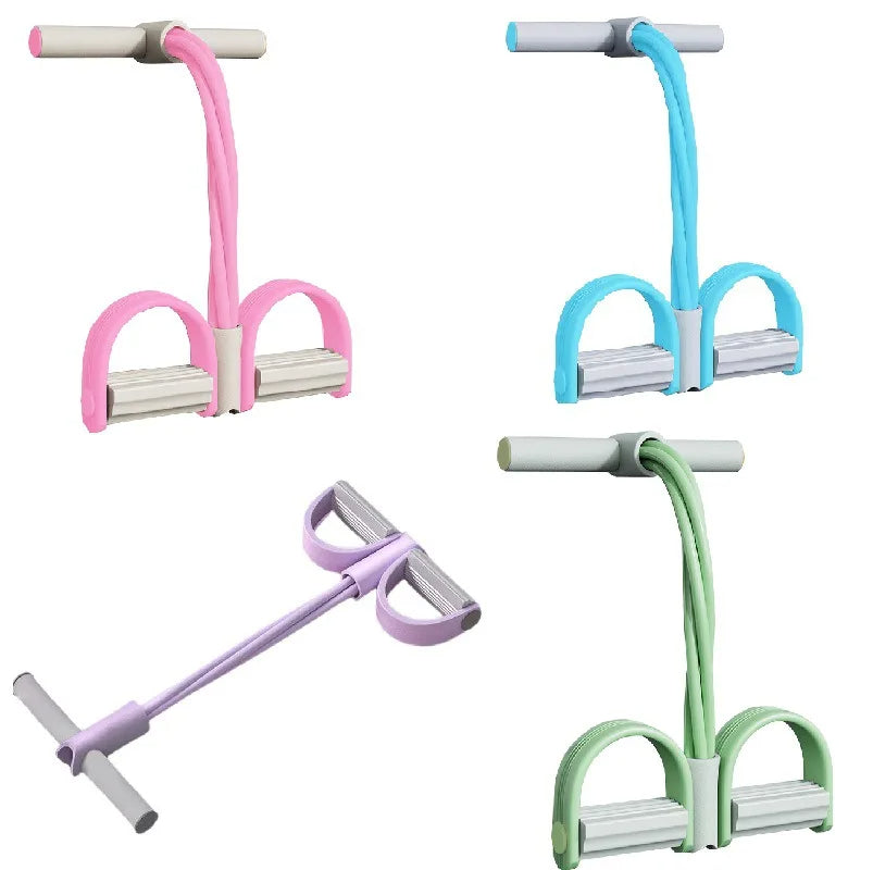 Pedal Resistance Band – Elastic Sit-Up and Yoga Band for Full-Body Workout