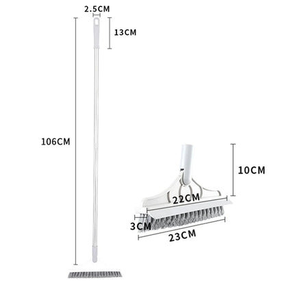 2-in-1 Floor Scrub Brush (Pack of 2)