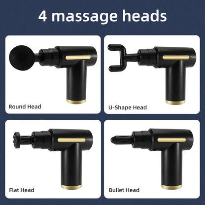 4 in 1  Portable Massage Gun