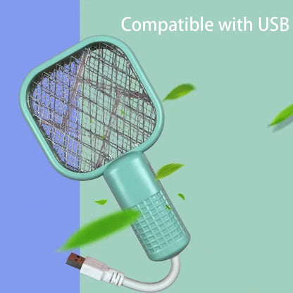 USB Electric Mosquito Swatter with UV Light