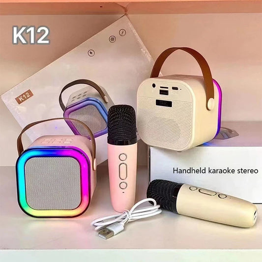 K12 Wireless Karaoke Speaker with Bluetooth & RGB Lights