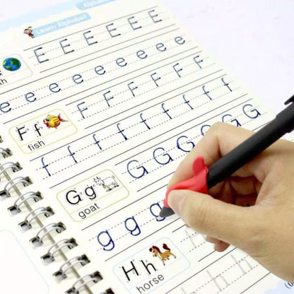 Magic Practice Copybook Set for Kids - Reusable Learning with Fun