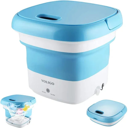 Mini Foldable Washing Machine – Portable & Space-Saving Laundry Solution