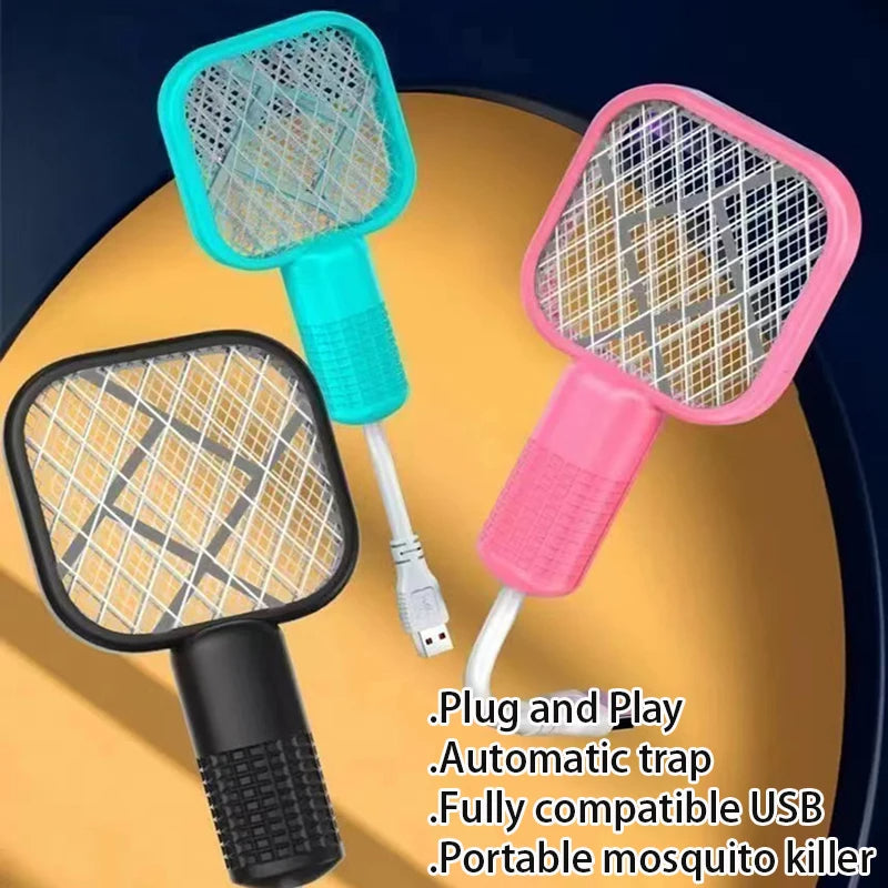 USB Electric Mosquito Swatter with UV Light